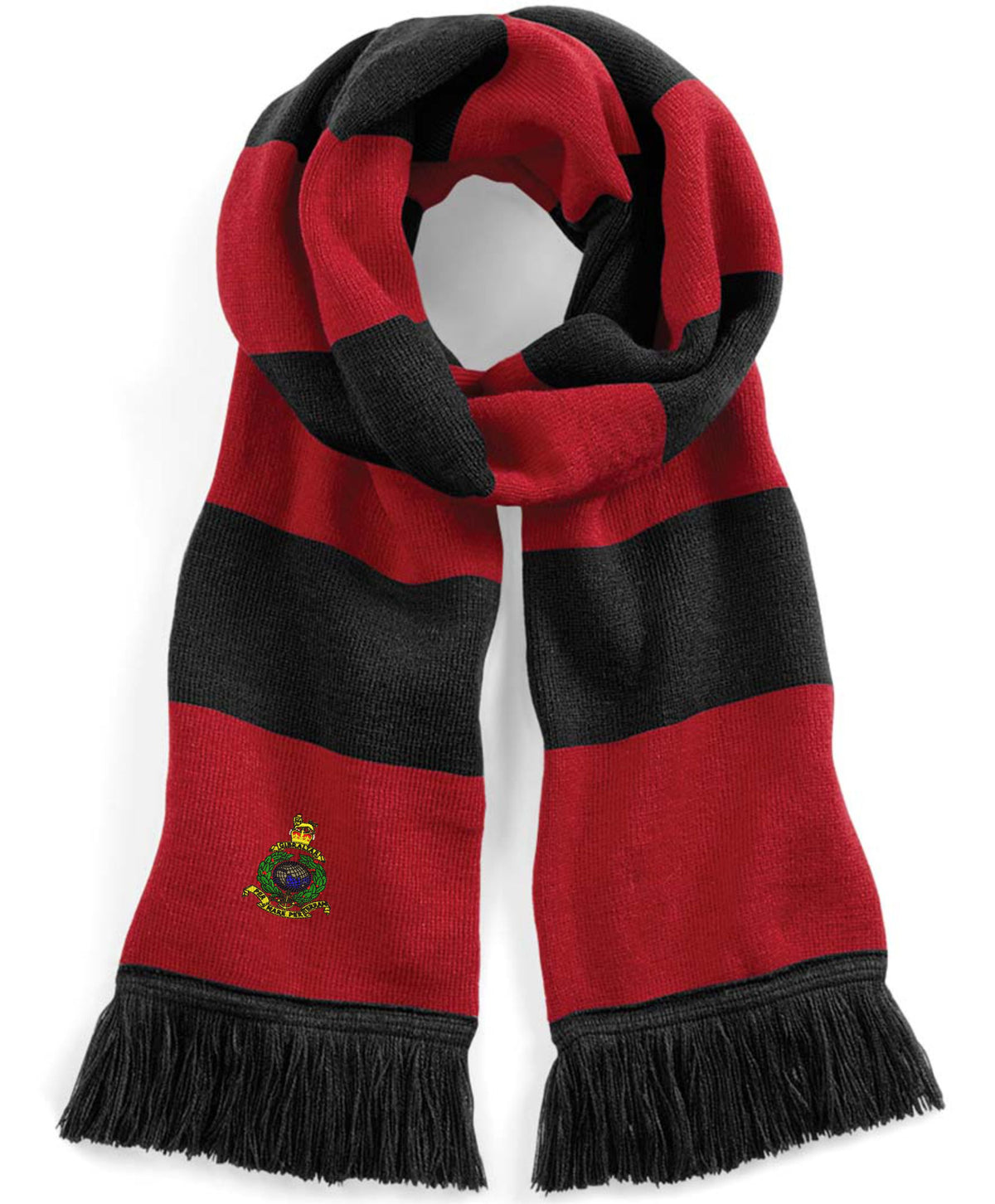 Royal Marines Globe & Laurel Scarf – Premium Commando Regimental Scarf