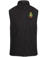 Royal Engineers Fleece Bodywarmer – Embroidered Military Regimental Gilet