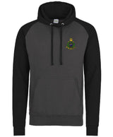 Royal Marines Globe & Laurel Contrast Hoodie – Embroidered Military Clothing