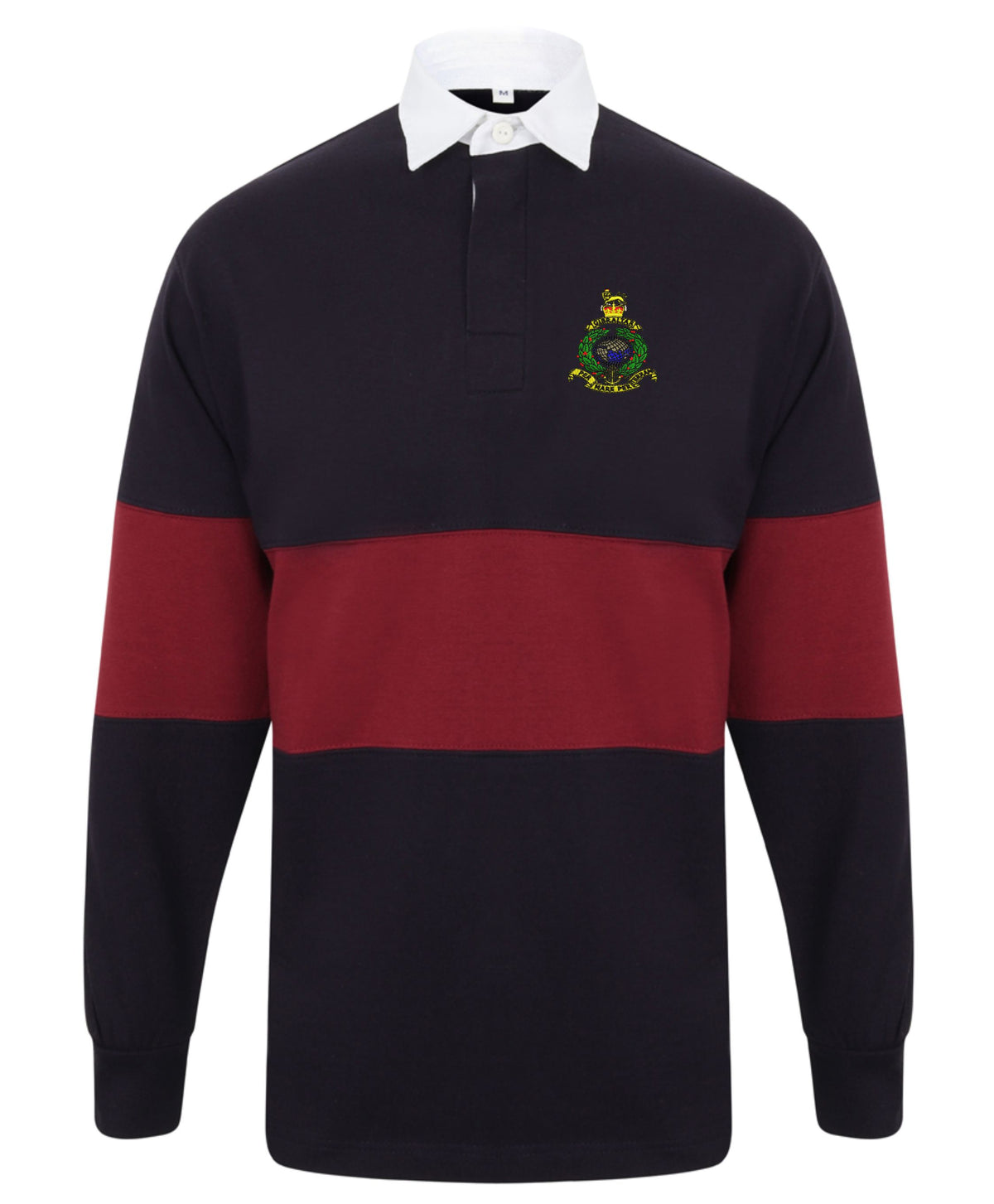 Royal Marines Globe & Laurel Rugby Shirt – Premium Commando Regimental Clothing