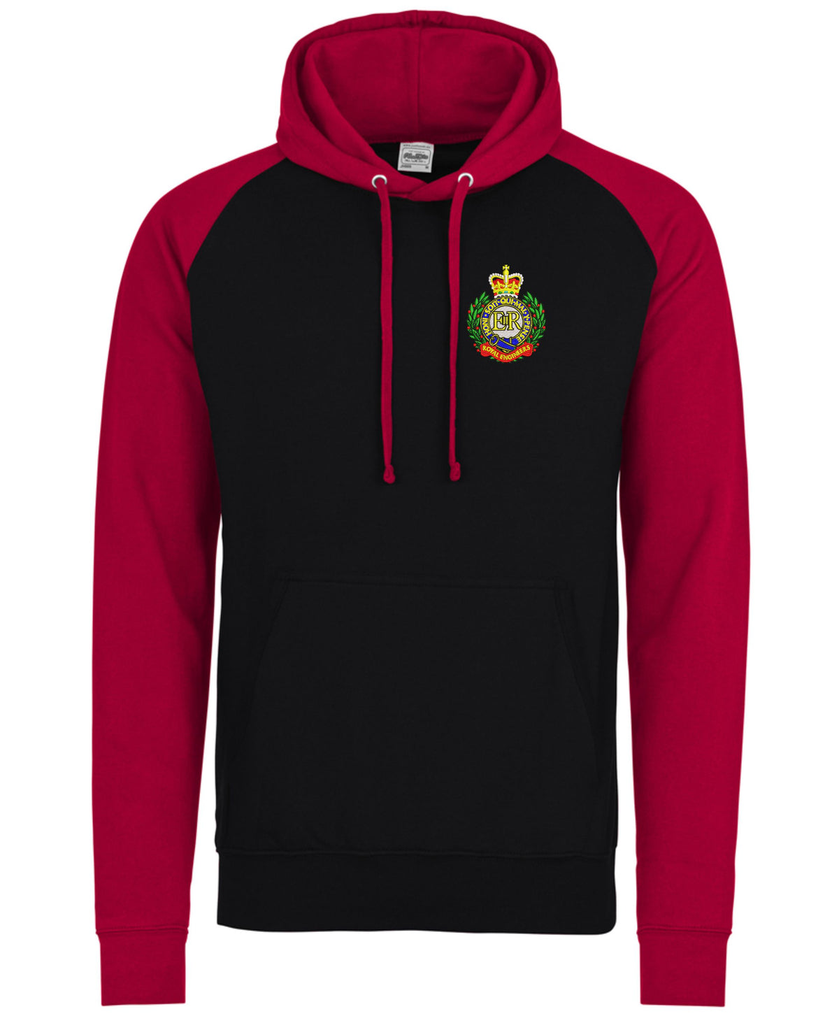Royal Engineers Contrast Hoodie – Premium Embroidered Military Clothing