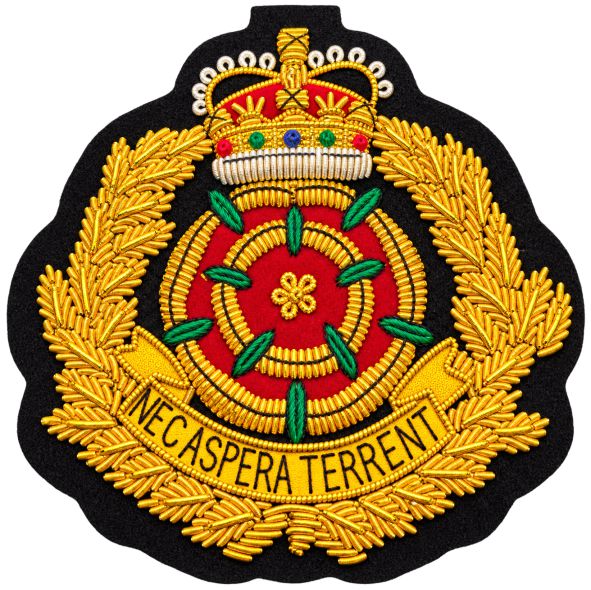 Duke of Lancaster’s Regiment Blazer Badge – Embroidered Regimental Badge