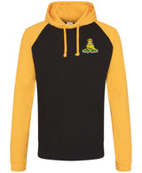 Royal Artillery Contrast Hoodie – Embroidered RA Gunner Hoodie