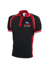 Army “Be The Best” Embroidered Sports Polo Shirt | Official Licensed UK