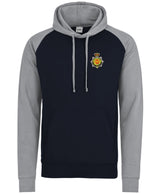 Royal Corps of Transport Contrast Hoodie – Embroidered RCT Military Hoodie