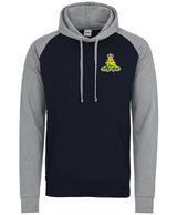 Royal Artillery Contrast Hoodie – Embroidered RA Gunner Hoodie