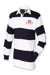 British Army “Be The Best” Long Stripe Rugby Shirt | Military Rugby Top UK