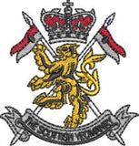 Scottish Yeomanry Full Zip Sweatshirt – Embroidered Military Regiment Sweatshirt UK