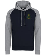 Royal Marines Globe & Laurel Contrast Hoodie – Embroidered Military Clothing