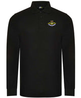 Fleet Air Arm Long Sleeve Piqué Polo Shirt – Embroidered Royal Navy Clothing