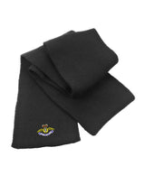 Fleet Air Arm Heavy Knit Scarf – Embroidered Royal Navy Military Scarf