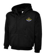 Fleet Air Arm Zipped Hoodie – Embroidered Royal Navy Military Hoodie