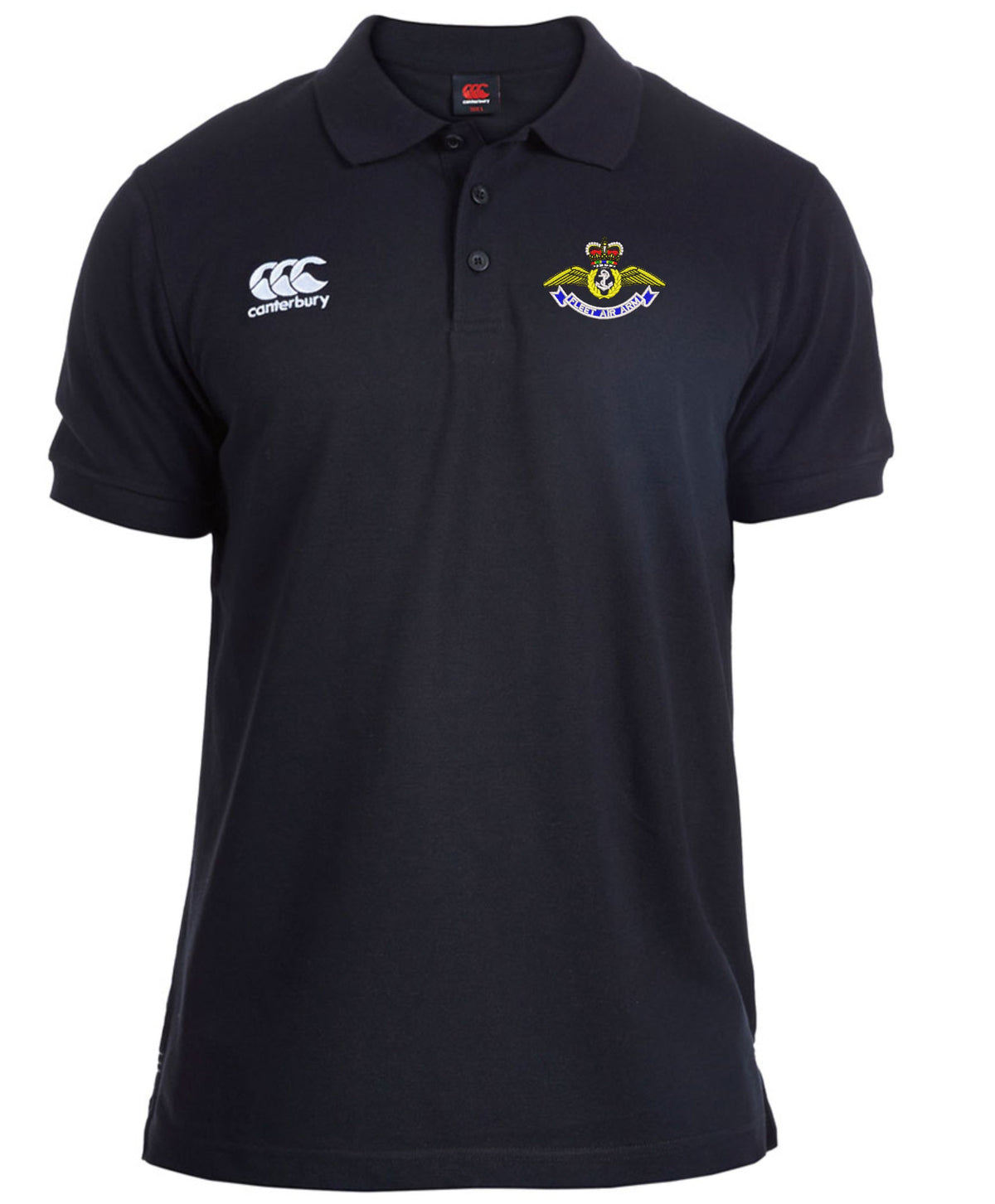 Fleet Air Arm Canterbury Waimak Piqué Polo Shirt – Embroidered Royal Navy Clothing