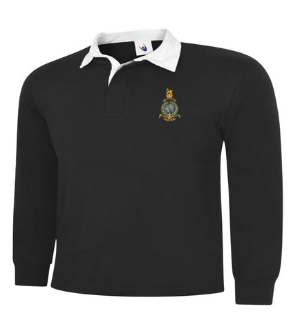 Premium Royal Marines Globe & Laurels Rugby Shirt | UK Military Wear
