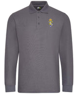 REME Long Sleeve Piqué Polo Shirt – Embroidered Royal Electrical & Mechanical Engineers