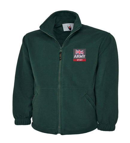 Army Sports Fleece Jacket | Custom Military Clothing UK