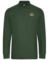 Fleet Air Arm Long Sleeve Piqué Polo Shirt – Embroidered Royal Navy Clothing