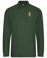 REME Long Sleeve Piqué Polo Shirt – Embroidered Royal Electrical & Mechanical Engineers