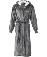 Fleet Air Arm Unisex Hooded Cuffed Robe – Embroidered Royal Navy Changing Robe