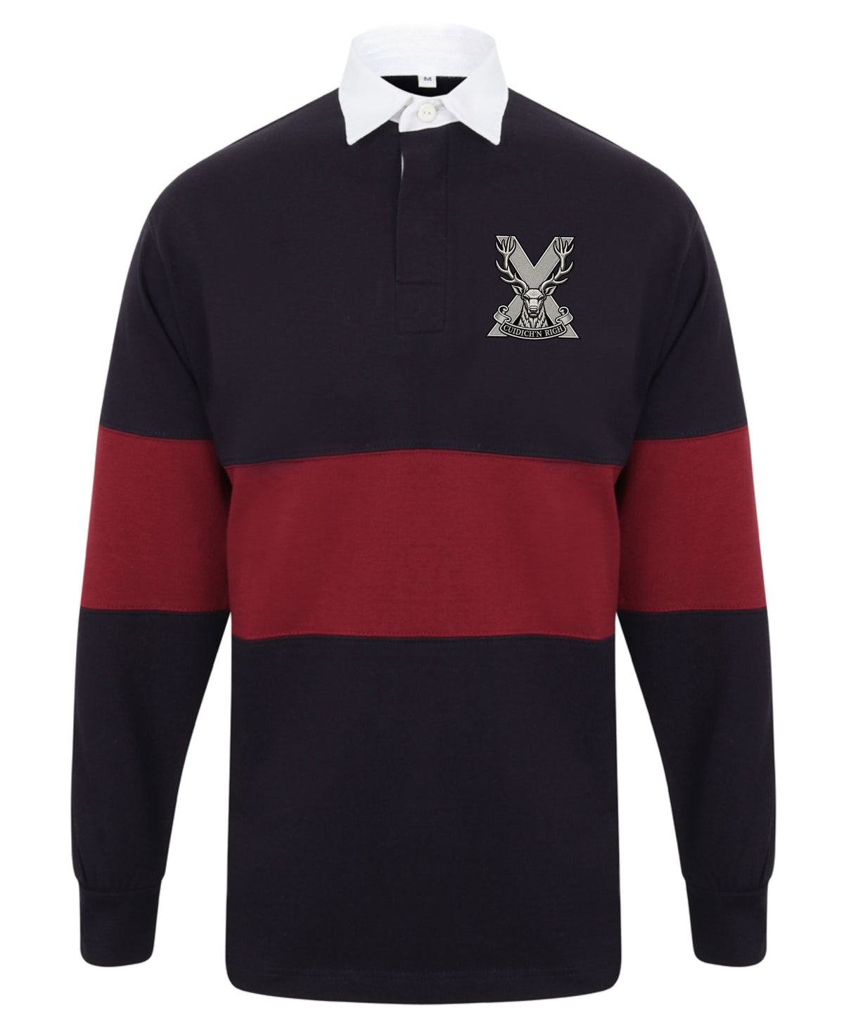 Highland Brigade Embroidered Rugby Shirt | British Army Regimental Rugby Shirt UK