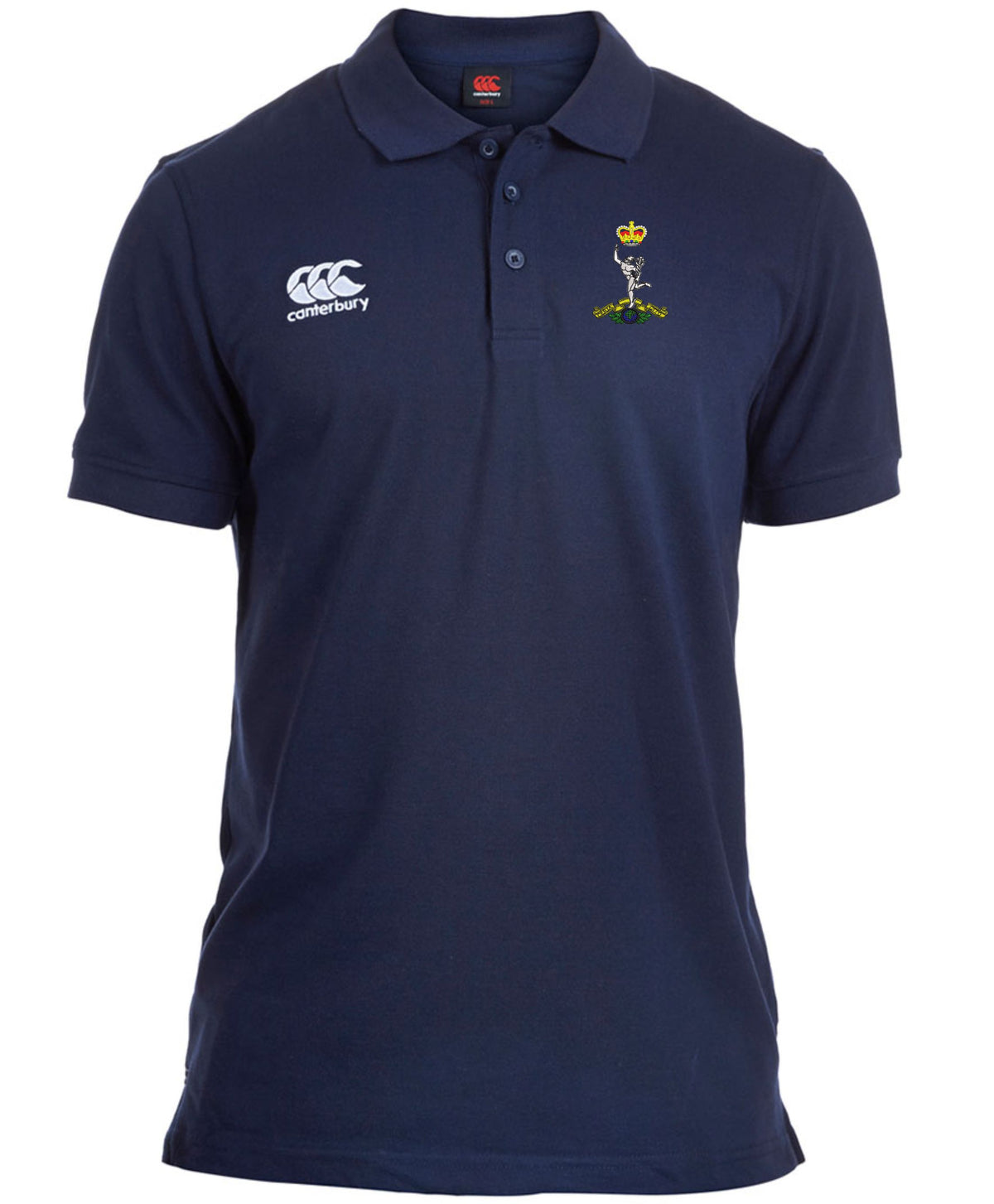 Royal Signals Canterbury Waimak Piqué Polo Shirt – Embroidered Royal Corps of Signals Polo Shirt