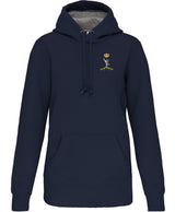 Royal Signals Kariban Heavy Contrast Hoodie – Embroidered Royal Corps of Signals Hoodie