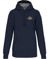 Fleet Air Arm Kariban Heavy Contrast Hoodie – Embroidered Royal Navy Clothing