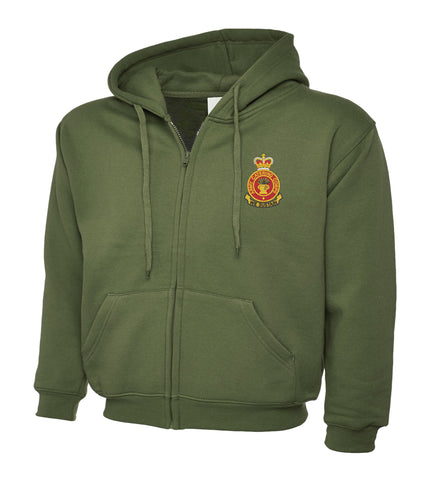 Army Catering Corps Full Zip Hoodie UK | Embroidered Military Hoodie