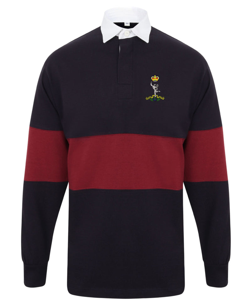 Royal Signals Rugby Shirt – Embroidered Royal Corps of Signals Rugby Top