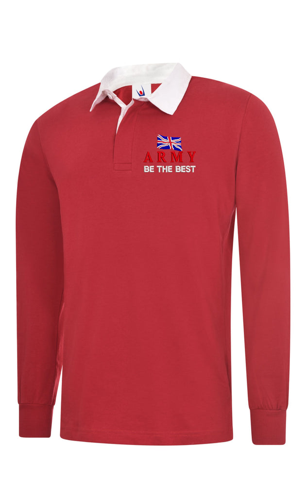 Army “Be The Best” Rugby Shirt | British Army Military Rugby Tops UK ...