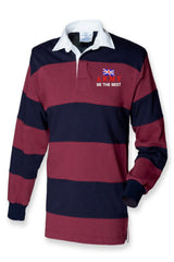 British Army “Be The Best” Long Stripe Rugby Shirt | Military Rugby Top UK