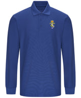 REME Long Sleeve Piqué Polo Shirt – Embroidered Royal Electrical & Mechanical Engineers