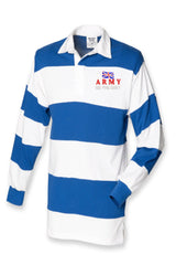 British Army “Be The Best” Long Stripe Rugby Shirt | Military Rugby Top UK