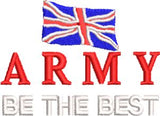 Army “Be The Best” Embroidered Sports Polo Shirt | Official Licensed UK