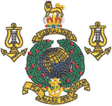 Royal Marines Band Shorts – Embroidered Royal Marines Military Sports Shorts