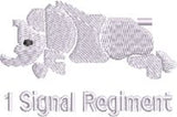 1 Signal Regiment Bodywarmers UK | Embroidered Military Gilets & Softshell Bodywarmers