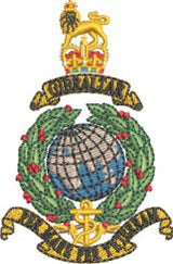 Royal Marines Globe & Laurels Full Zip Sweatshirt | Military Clothing UK