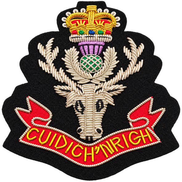 Queen’s Own Highlanders Blazer Badge