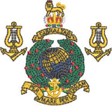 Royal Marines Band 1/2 Zip Sweatshirt – Embroidered Royal Marines Military Clothing UK