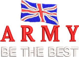 British Army “Be The Best” Beanie Hat | Embroidered Military Hat UK