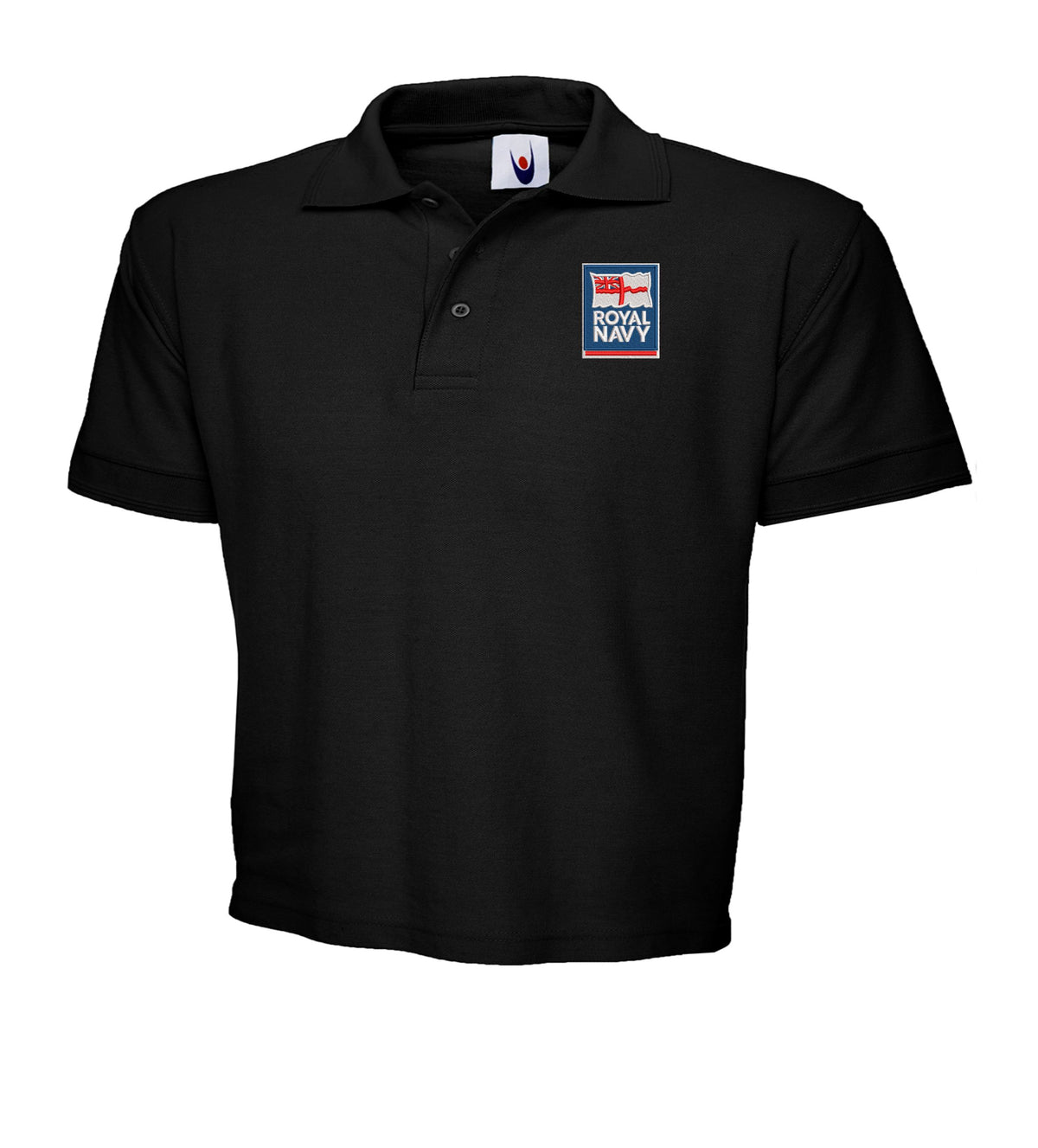 Royal Navy Polo Shirt (New Logo) | Embroidered Military Polo Shirts UK