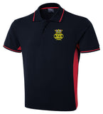 Merchant Navy Two Tone Polo Shirt | Embroidered Maritime Polo UK