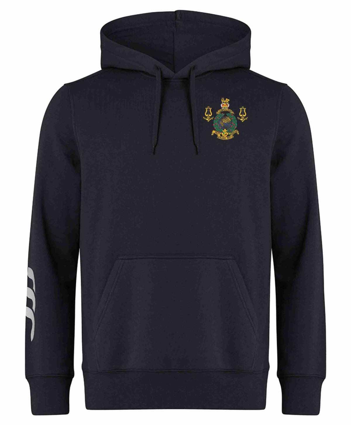 Royal Marines Band Canterbury Club Hoodie – Premium Embroidered Military Hoodie