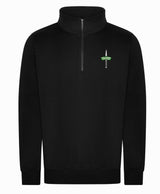 Royal Marines Dagger 1/2 Zip Sweatshirt – Premium Embroidered Military Clothing