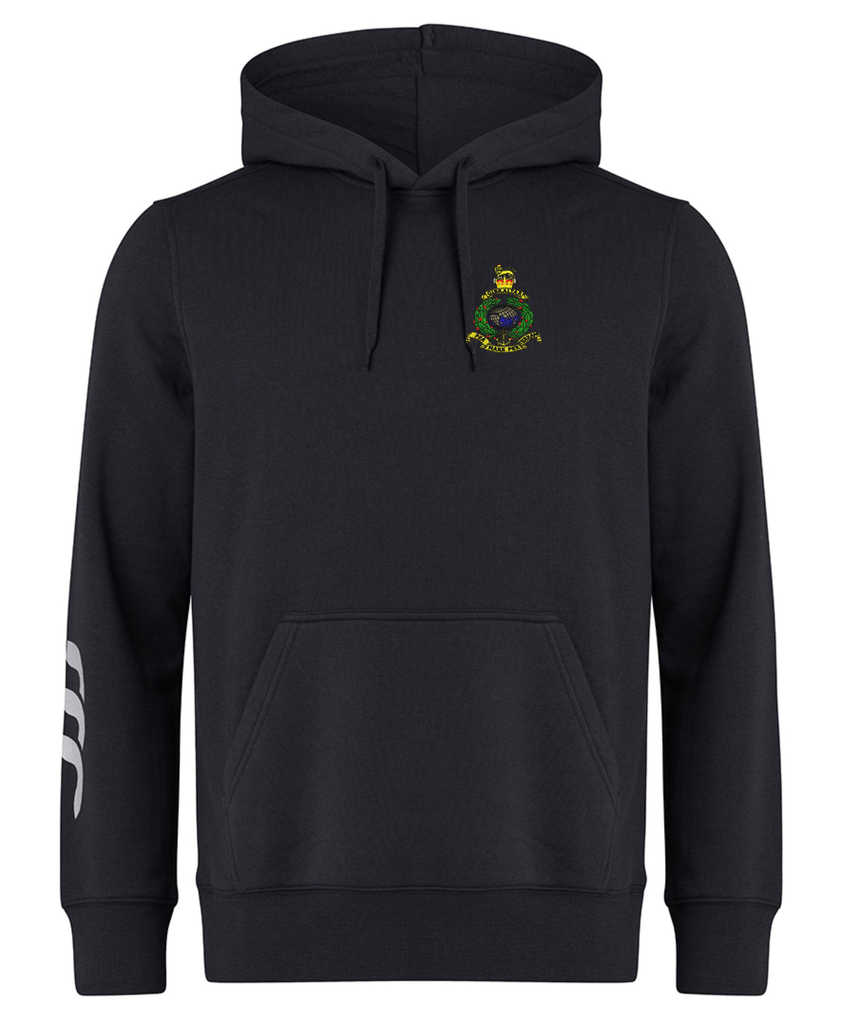 Royal Marines Globe & Laurel Canterbury Club Hoodie – Premium Embroidered Military Clothing
