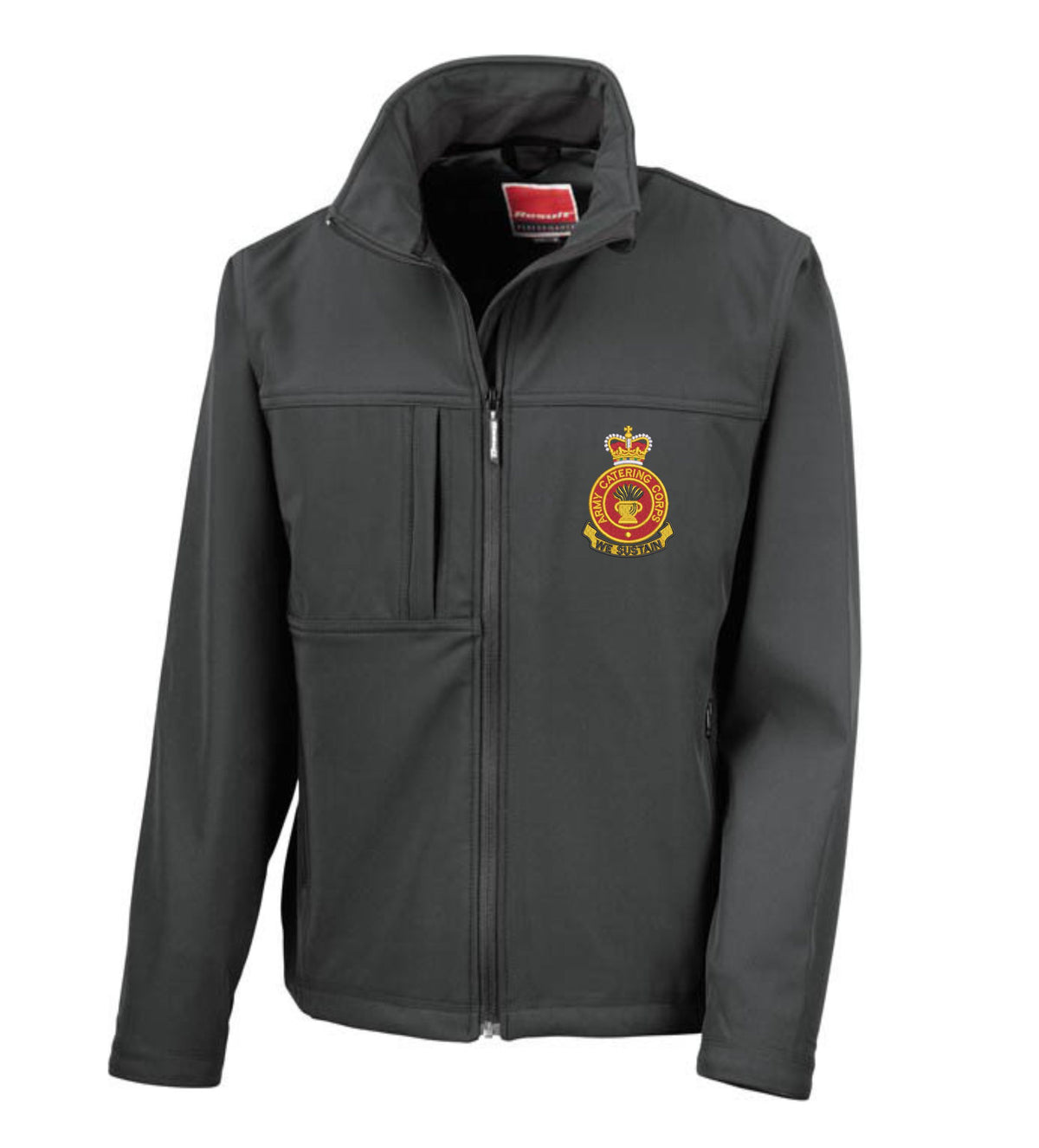 Army Catering Corps Softshell Jacket | ACC Embroidered Military Jacket UK