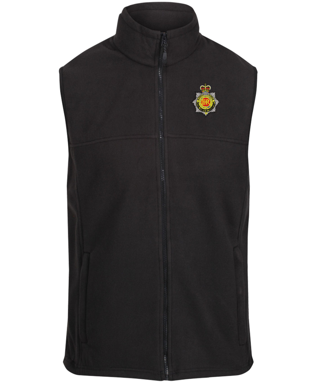 Royal Corps of Transport Fleece Bodywarmer – Embroidered RCT Gilet