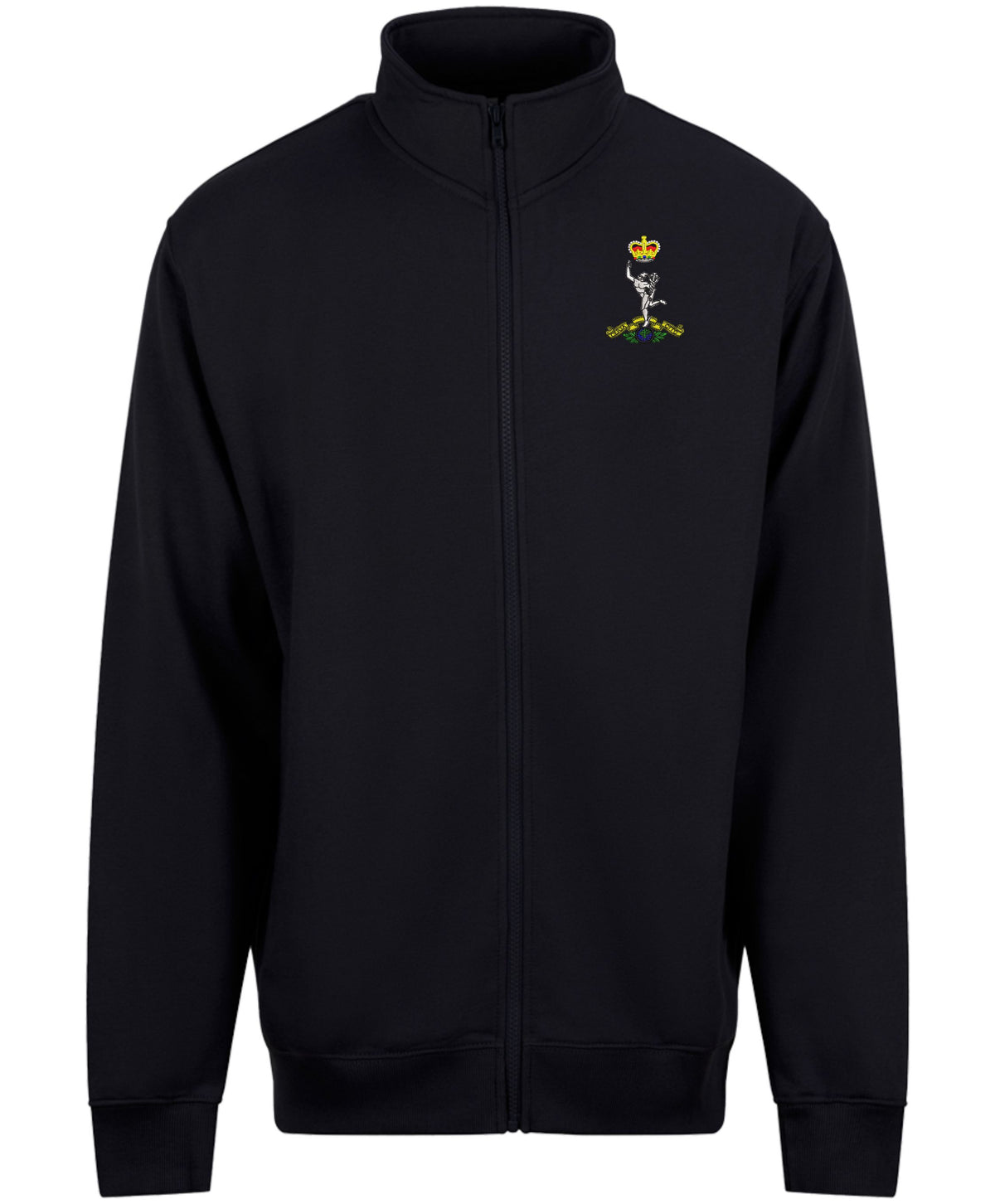 Royal Signals Full Zip Sweatshirt | Embroidered Royal Corps of Signals Clothing