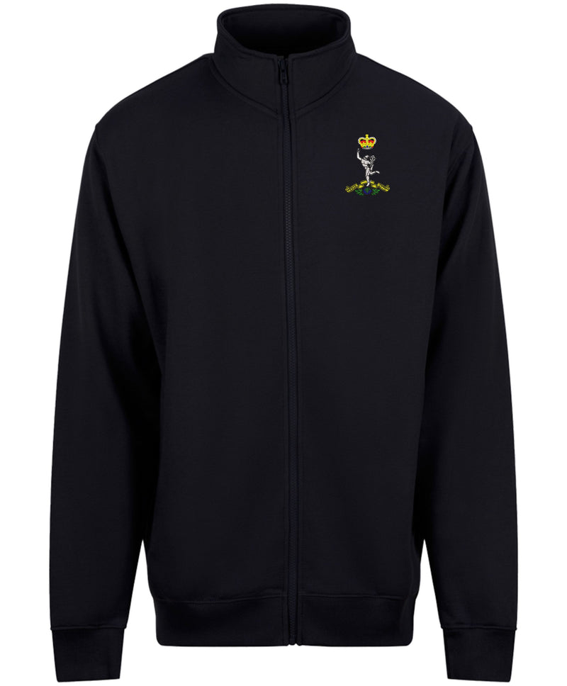 Royal Signals Full Zip Sweatshirt | Embroidered Royal Corps of Signals Clothing