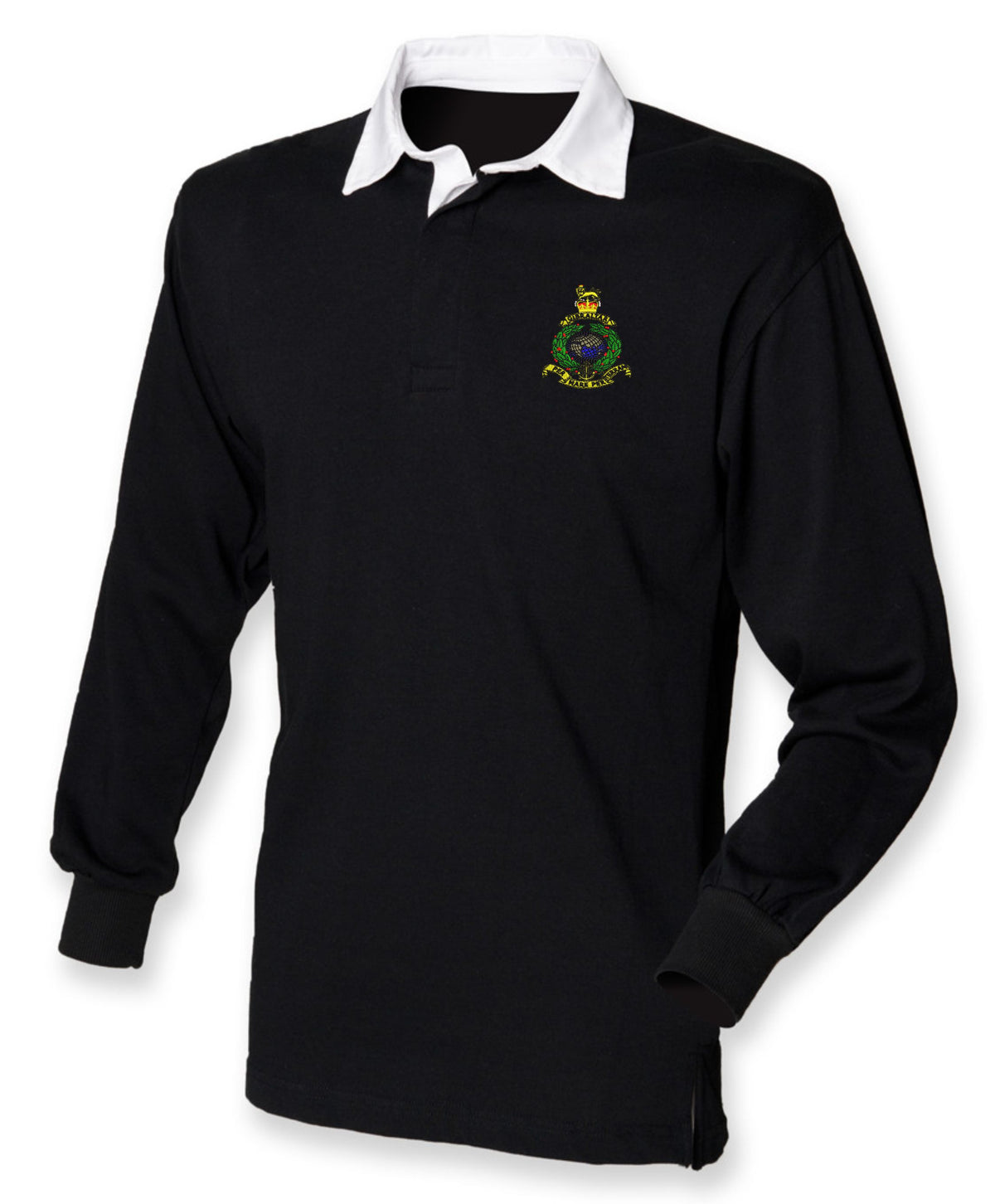 Royal Marines Globe & Laurel Rugby Shirt – Premium Commando Regimental Clothing